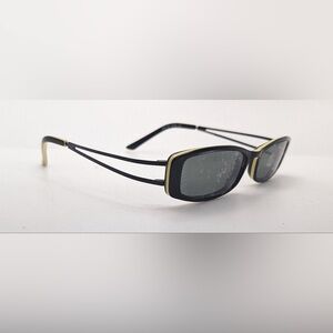 Steve Madden SP95 Black Oval Sunglasses Frames Only